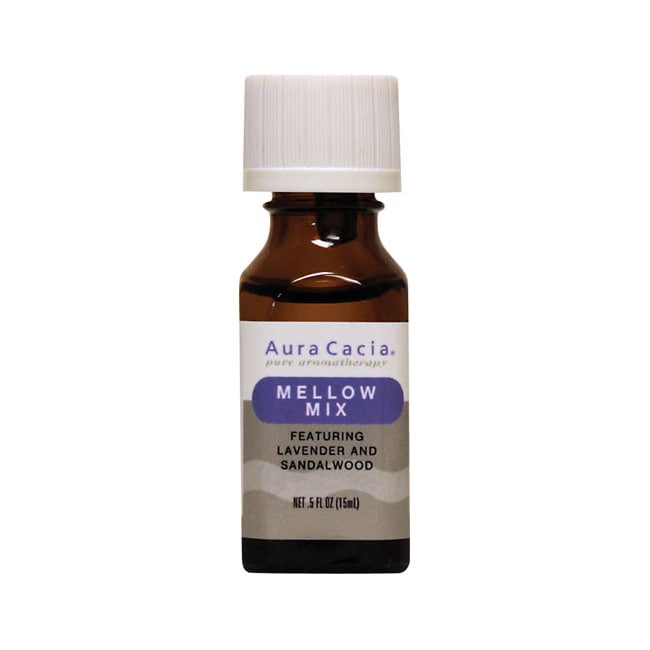 Aura Cacia Essential Oils Mellow Mix 0.5 oz Bottle