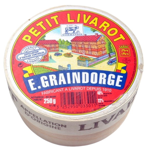 E.Graindorge Petit Livarot Cheese 9oz 6ct