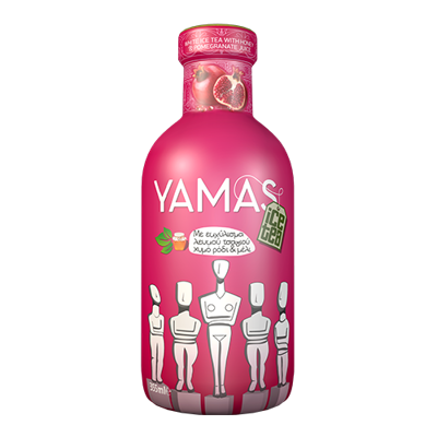 Wholesale Yamas Ice Tea White W/Honey & Pomegranat 360 Ml- Bulk