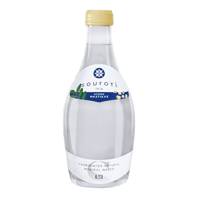 Wholesale Souroti Water Sparkling Mastic Flavouring .25 L- Bulk