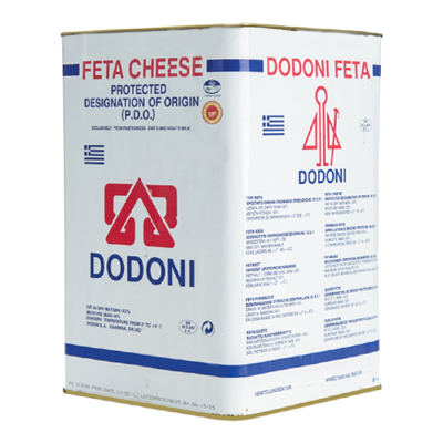 Wholesale Dodonis Feta Imported Cheese 14 Kg- Bulk