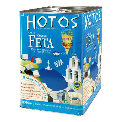 Hotos Feta Imported Cheese 14 Kg