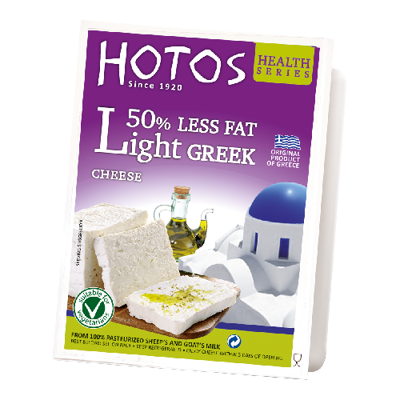 Hotos Feta   Light Cheese 200 Gram