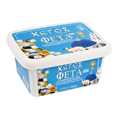 Hotos Feta (Pre-Pack) Cheese 400 Gram