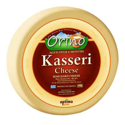 Wholesale Orino Kasseri Cheese 900 Gram- Bulk