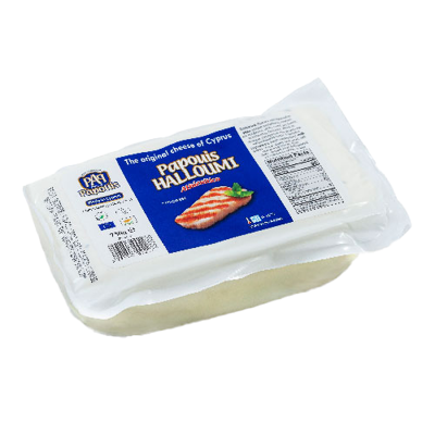 Wholesale Papouis Halloumi Loaves Vaccum Pack Cheese 750 Gram- Bulk