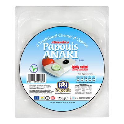 Wholesale Papouis Anari Papouis Cheese 500 Gram- Bulk