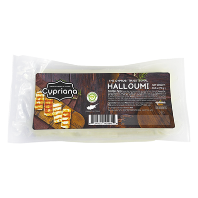 Wholesale Cypriana Halloumi Loaves Vaccum Pack Cheese 750 G- Bulk