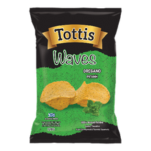 Tottis Chips Waves W/ Oregano 90 Gram
