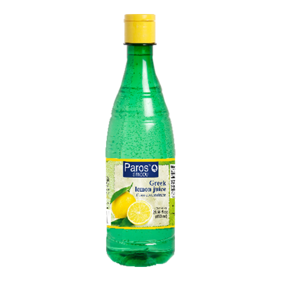 Wholesale Paros Lemon Juice Greek 630 Ml- Bulk