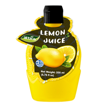 Wholesale Attica Lemon Juice Greek 200 Ml- Bulk