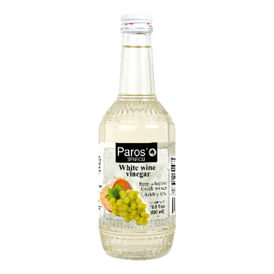 Wholesale Paros Vinegar White Wine Paros .5 Ltr- Bulk