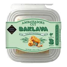 Wholesale Athena Sweet Baklava Ambassador'S Cut Walnut/Al 115 Gram- Bulk