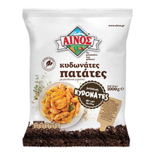 Wholesale Ainos Potatoes Wedges W/Fine Herbs-Skin 1 Kg- Bulk