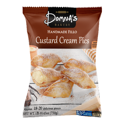 Domnas/A Cream Custard Mini Pies - 226011 750 Gram