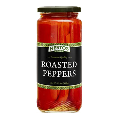 Wholesale Nestos Peppers Red Roasted Florina 1 Lbs- Bulk