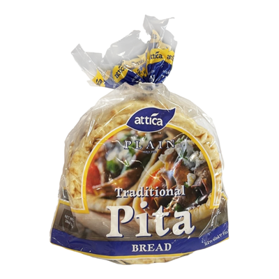 Wholesale Attica Pita Bread Pre-Oil 7 10 Pc.- Bulk