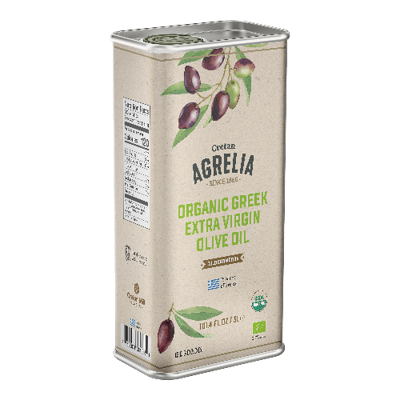 Wholesale Agrelia Olive Oil Cretan Evoo Organic 3 Lit- Bulk