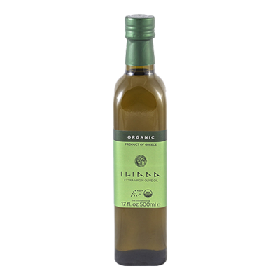 Wholesale Iliada Olive Oil Xv Organic (Glass) 500 Ml- Bulk