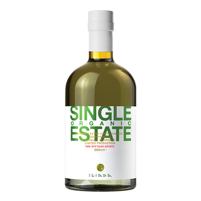 Wholesale Iliada Olive Oil Xv Organic Single Estate 500 Ml- Bulk