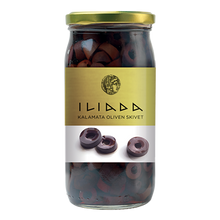 Wholesale Iliada Olives Kalamata Sliced (Jar) 370 G- Bulk