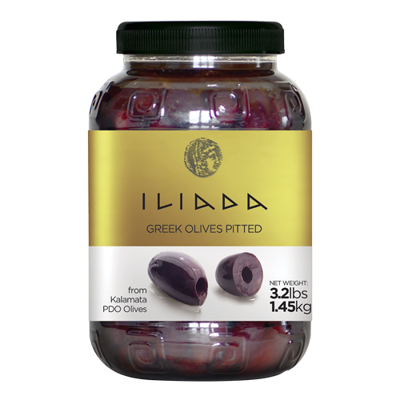 Wholesale Iliada Olives Kalamata Pitted Pre-Pack 1.45 Kg- Bulk