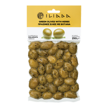 Wholesale Iliada Olives Mix W/Herbs Vac 250 G- Bulk