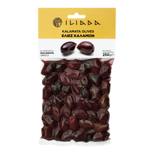 Wholesale Iliada Olives Greek Kalamata Vac 250 Gram- Bulk