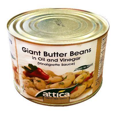Wholesale Attica Beans Giant Butter In Vinaigrette S 2 Kg- Bulk