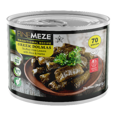 Finemeze Dolmas Greek -Stuffed Vine Leaves 2 Kg