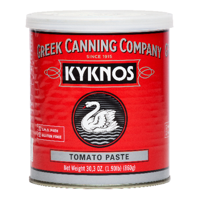 Wholesale Kyknos Tomato Paste 860 G- Bulk