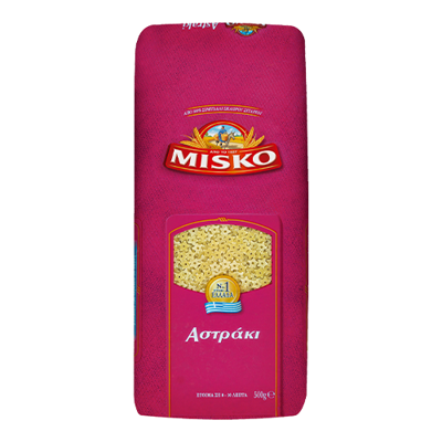 Misko Pasta Astraki (Stars)  500 Gram