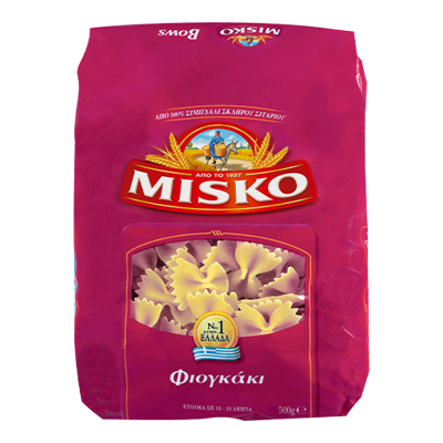 Wholesale Misko Pasta Fiogaki (Bow Tie) 500 Gram- Bulk