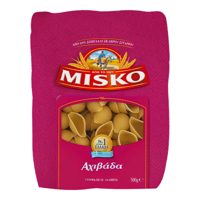 Wholesale Misko Pasta Axivada (Shells) 500 Gram- Bulk