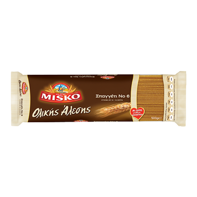 Misko Pasta # 6  W.Wheat  500 Gram