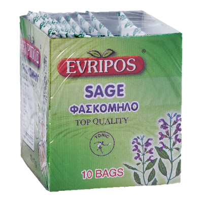 Wholesale Evripos Sage Bags 10 Gram- Bulk