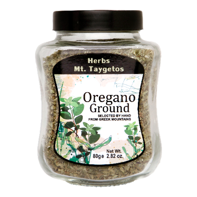 Taygetos Oregano Ground (Jar) 80 Gram