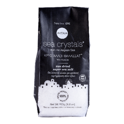Wholesale Aktaia Salt Aegean Sea Crystals 250 Gram- Bulk