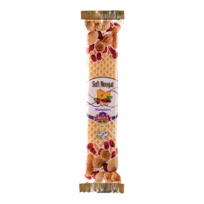 Jannis Nugat Soft W/Peanuts 55 Gram