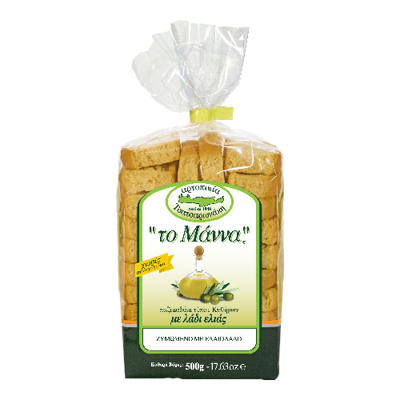 Wholesale Tsatsaronakis Rusks Kithiron 500 Gram- Bulk