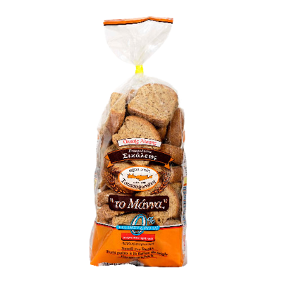 Wholesale Tsatsaronakis Rusks Rye (Sikaleos)Orange 400 Gram- Bulk