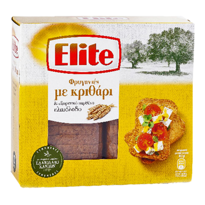 Wholesale Elite Toast Wheat Barley W/Evoo 250 Gram- Bulk