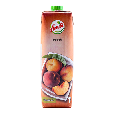 Wholesale Amita Juice Drink Peach 1 Ltr.- Bulk