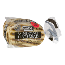 Wholesale Kontos Pita Mini Oval Flatbread 10 Pcs- Bulk