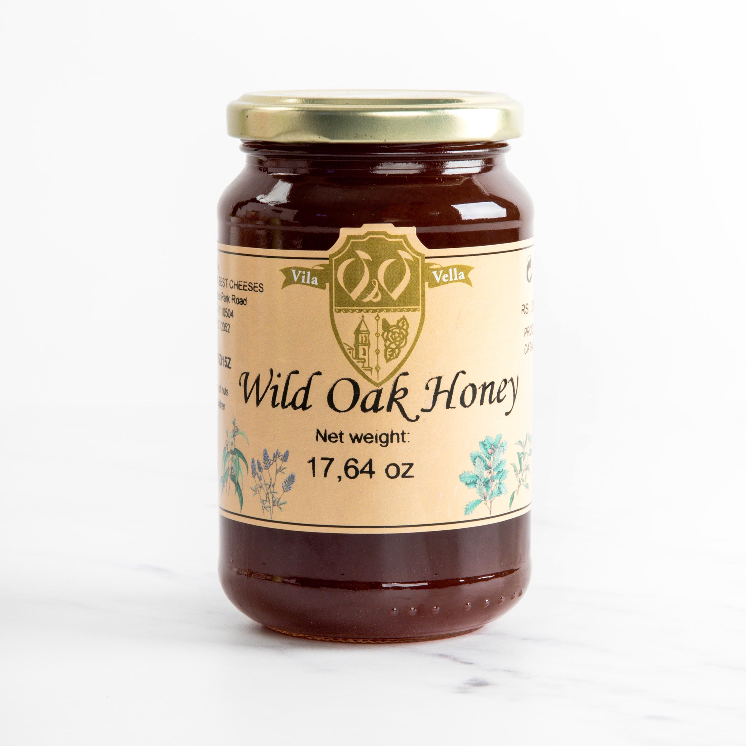 Vila Vella Wild Oak Honey 17.64oz 6ct