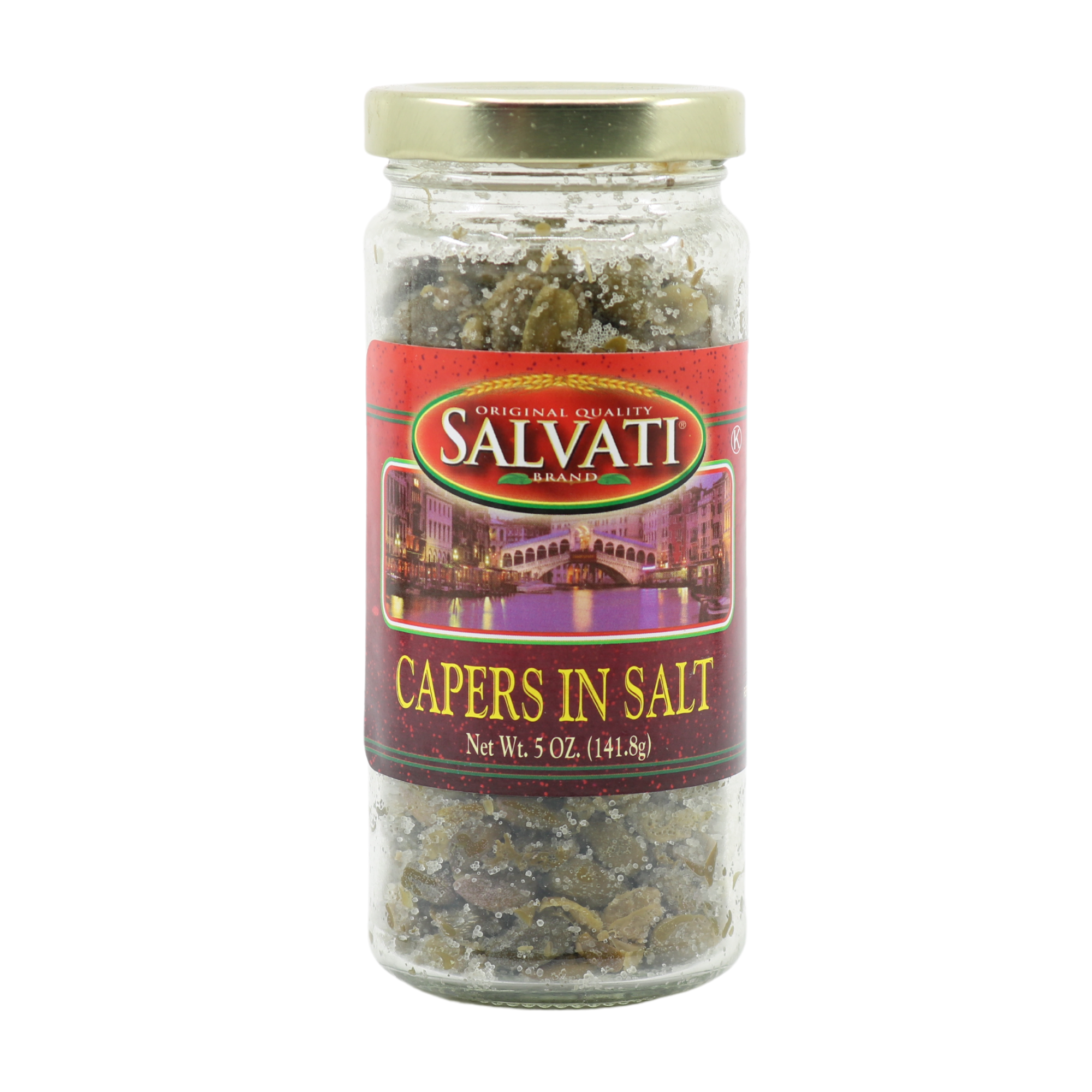 Wholesale Salvati Capers In Salt 5 OZ-12 Ct Case Bulk