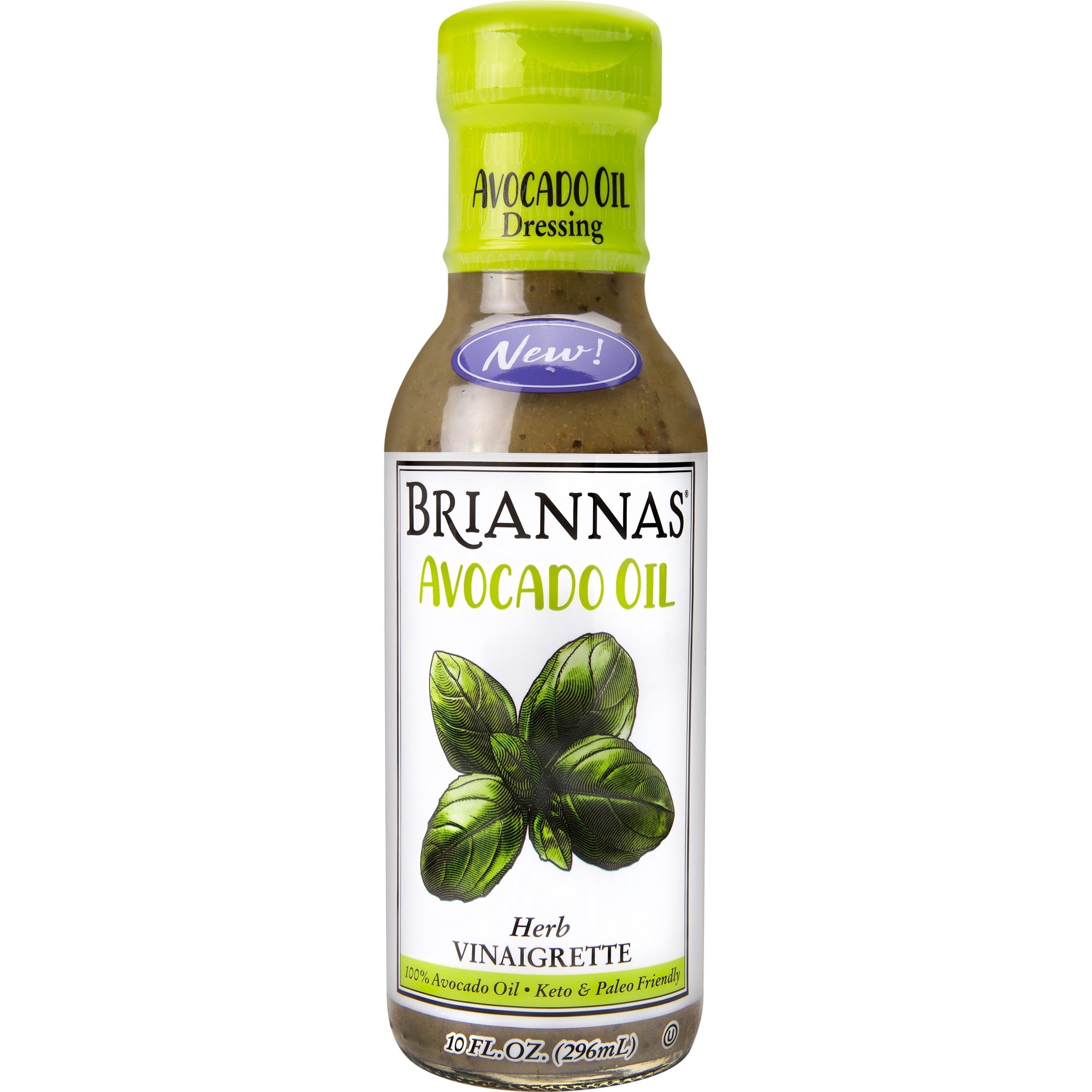 Brianna's Avocado Oil Herb Vinaigrette Dressing, 10 Fl Oz