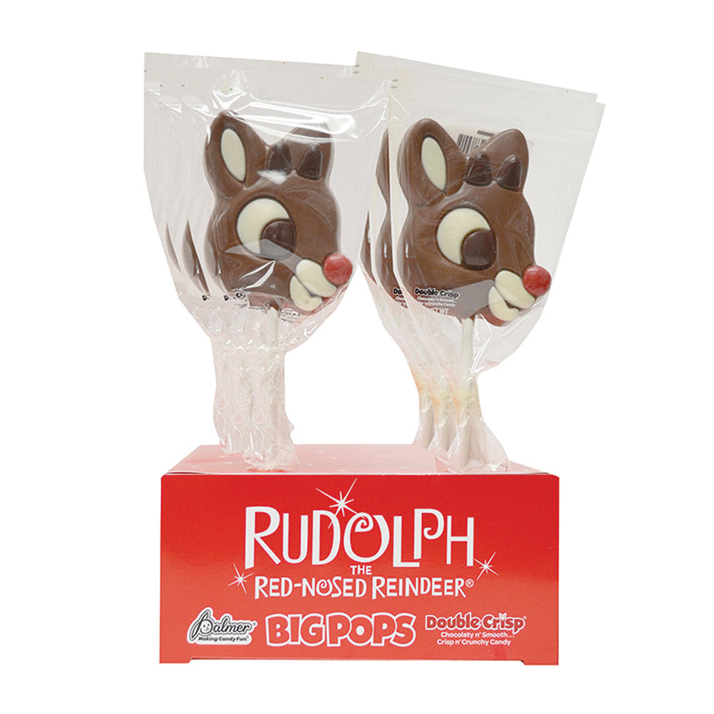 Wholesale Rudolph Double Crisp 2.75 Oz Big Pop-18ct Case Bulk