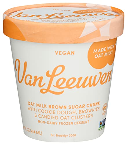 Van Leeuwen Ultra Premium Ice Cream Oat Brown 14 oz