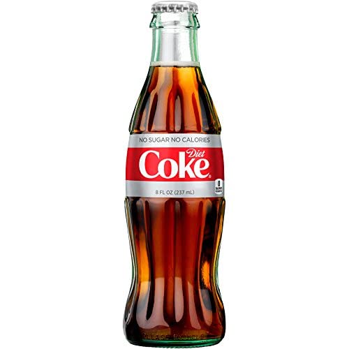 Wholesale Coca-Cola Diet Glass Bottle 8 Oz-24ct case Bulk